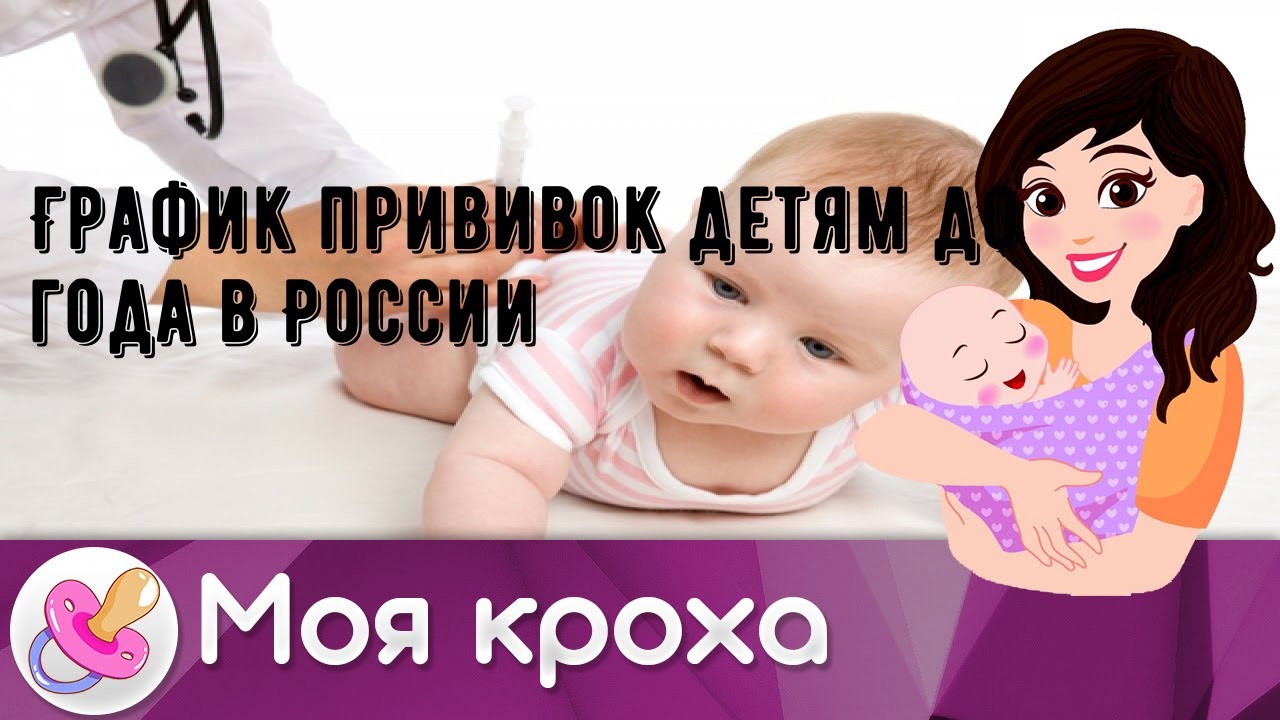 График прививок детям до года в России