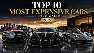 Top 10 Most Expensive Cars in the World 2026 💰 Luxury Cars You Won’t Believe Exist!