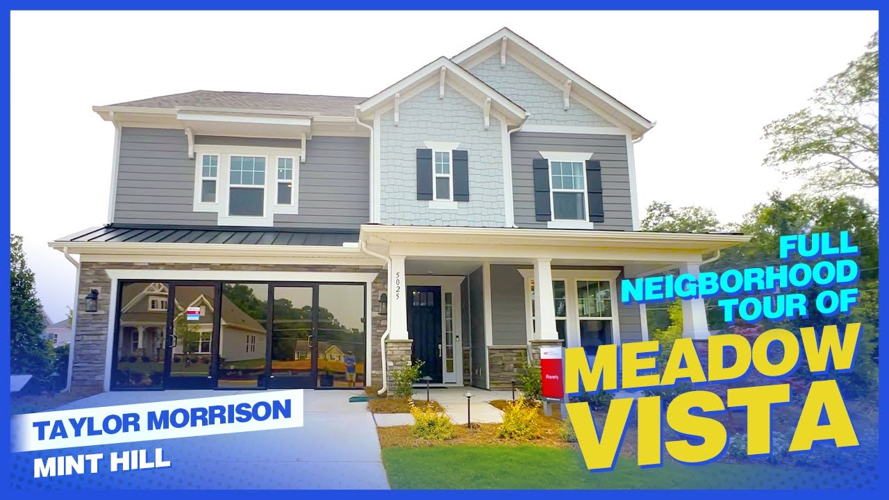 Full Tour of Meadow Vista Taylor Morrison in Mint Hill New