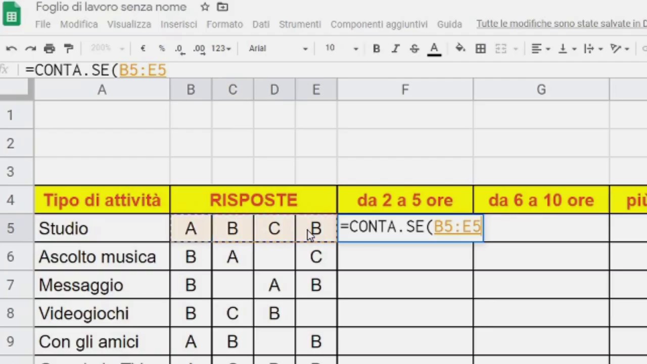C1L1 - Fogli di calcolo online con Google! - YouTube