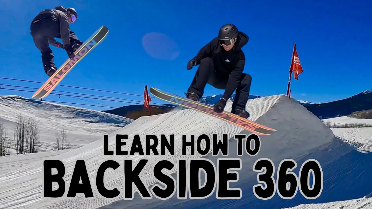Backside 360: Learn Your First Backside 360 - Snowboard Trick Tips ...
