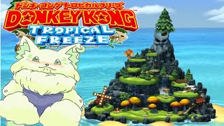 🎮【￥＃ドンキーコングトロピカルフリーズ　】操作わからず2面まできた🍌ｗ