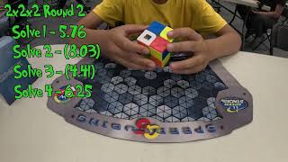 All 2x2x2 Solves | Kewbz UK Open 2024 | My 7th WCA Competition | #rubiks #2x2 #rubikscube