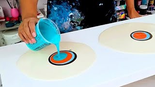 Painting with Cream?? Bloom Blow Out + Acrylic Pouring Tips!