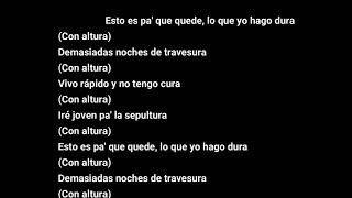 Con Altura //(lyrics)