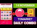 🍅 Tomarket Airdrop Combo 14 November | Tomarket Daily Combo Today| Tomarket Secret Code Today 🤫