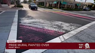 Delray Beach Pride Crosswalk Painted Over By Fdot