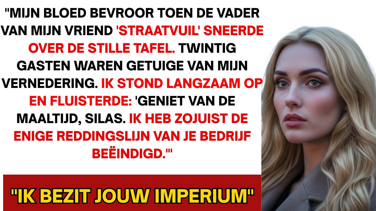 Mijn miljardair-zwager noemde me 'vuilnis' aan tafel—dus kocht ik zijn bedrijf en ontsloeg hem snel.