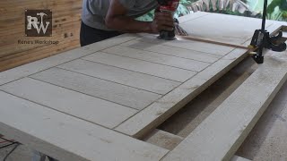 : Making a Solid Wood Door | Modern Door