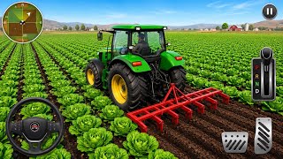 🚜 Modern Farm Tractor Driving Simulator 3D | New Farming Tractor Game | Level - 8 | nDroid Games screenshot 3