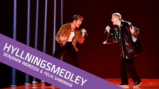 Hyllningsmedley - Benjamin Ingrosso & Felix Sandman - Mellanakt