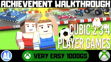 Cubic 2 3 4 Player Games #Xbox Achievement Walkthrough - Very Easy 1000GS