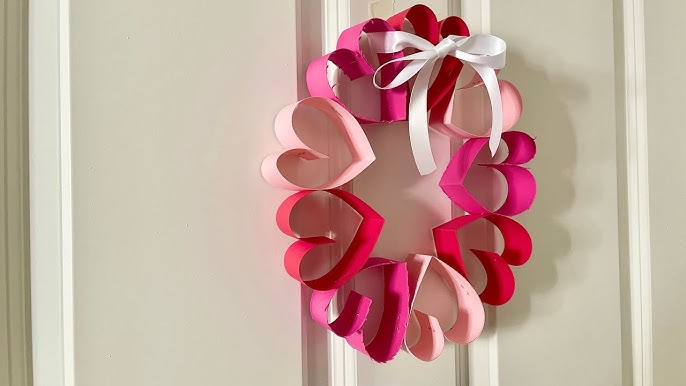 Tree With Paper Hearts Art - Easy Peasy and Fun