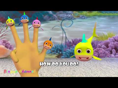 Pi The Reef 2 Finger Family | Nursery Rhymes and Kids Song | 3D Animation
