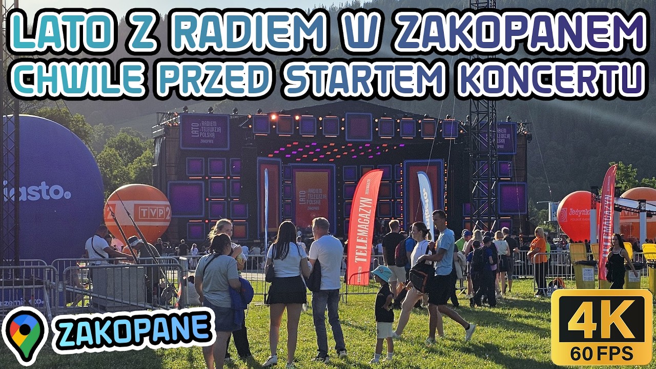 🔴Zakopane🎤Lato z Radiem i Telewizją Polską - ZARAZ SIĘ ZACZNIE, 2025.07.05 ASMR