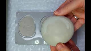 Gipsz Öntés - Szilikon Kavics Öntőforma Használata