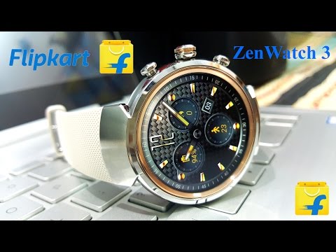 Asus ZenWatch 3 Flipkart Packing Unboxing [Hindi]