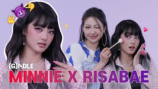 민니야 언니 화장 잘하지🤟😈🤟 오늘 직업 만족도 최상♥인 이사배(RISABAE Makeup)