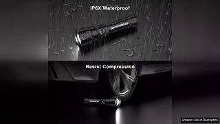 SKYFIRE LED Rechargeable Flashlight 10000 High Lumens Super Bright Flashlight with Ignition Review screenshot 2