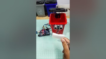Tong Sampah Otomatis by Arduino #arduino #youtubeshorts #shorts #arduinoproject #diy #tutorial #fyp