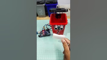 Tong Sampah Otomatis by Arduino #arduino #youtubeshorts #shorts #arduinoproject #diy #tutorial #fyp