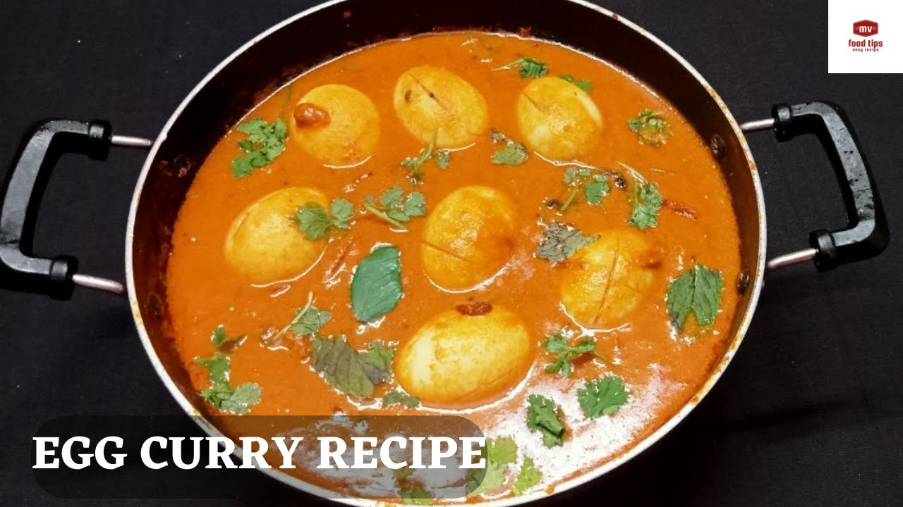 How to make Egg Curry Recipe Egg Masala Egg Gravy Side dish for