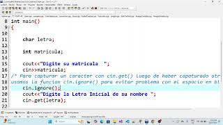 C++No 6 CIN GET CIN IGNORE