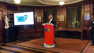 Marius Brand at a Sasol ecoFT and Sasol Energy networking event at South Africa House in London
