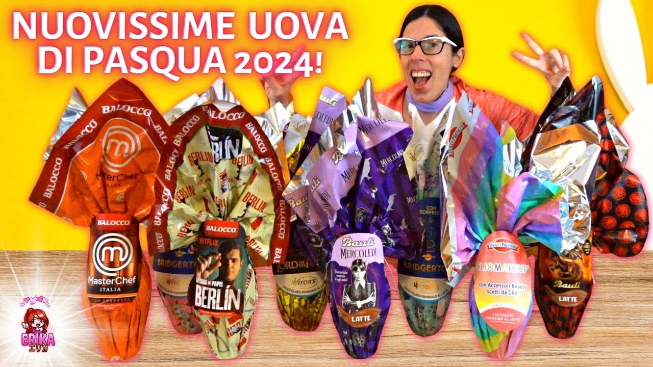 NUOVISSIME UOVA DI PASQUA 2024! BERLINO, MERCOLEDI', CLIOMAKEUP, MASTERCHEF E TANTE ALTRE!