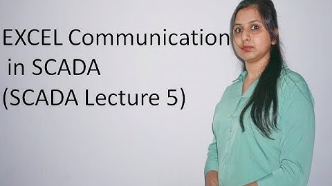 Excel Communication In SCADA