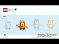 LEGO Instructions - Bluey - 11217 - Brick-Built Bluey Family (Book 2)