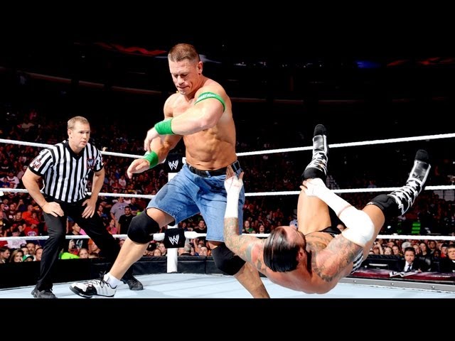 CM Punk vs. John Cena  WWE Championship Match: Raw, July 23, 2012