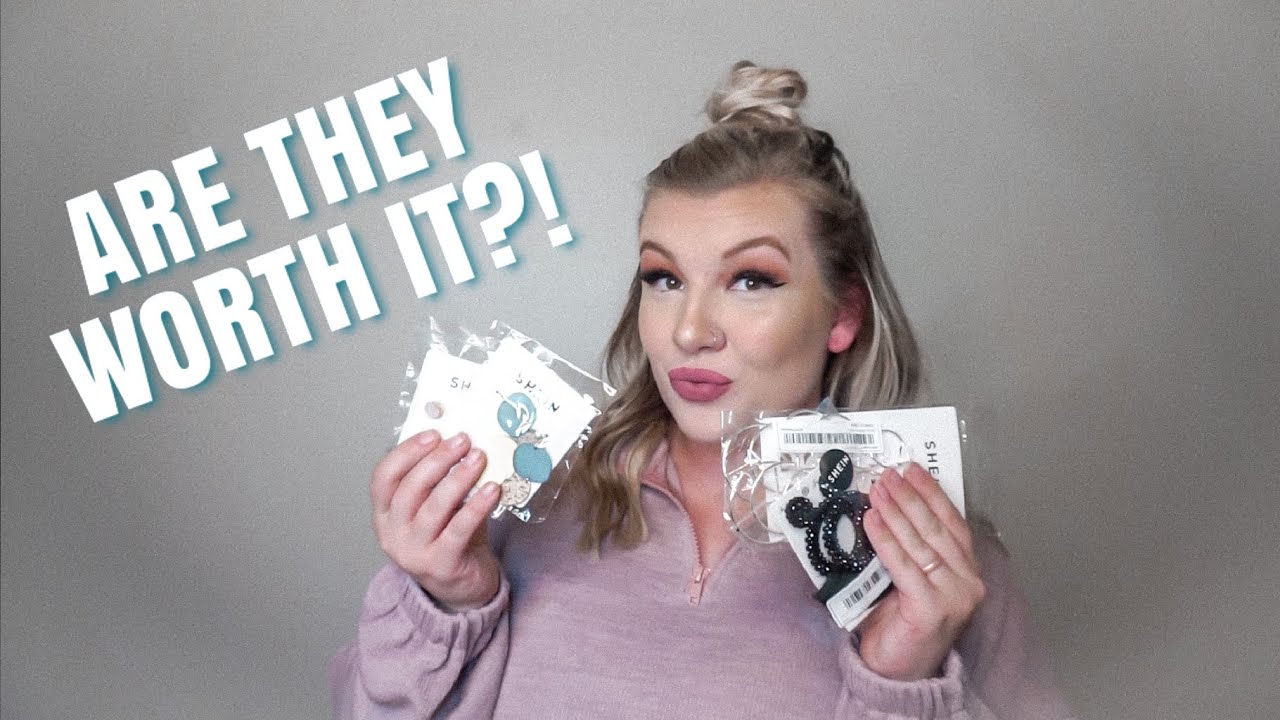 SHEIN EARRINGS REVIEW UNDER 2!!! YouTube