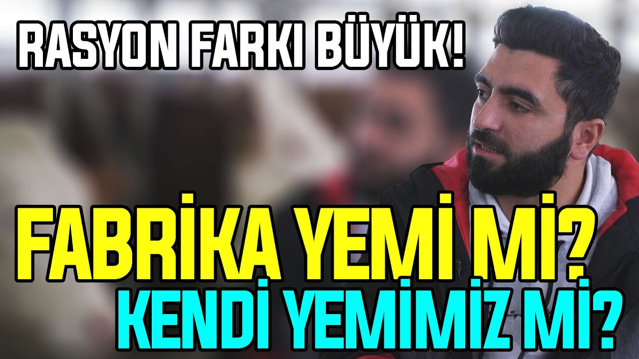 Fabrika Yemi Mi? Kendi Yemimiz Mi?/ RASYON FARKI BÜYÜK!