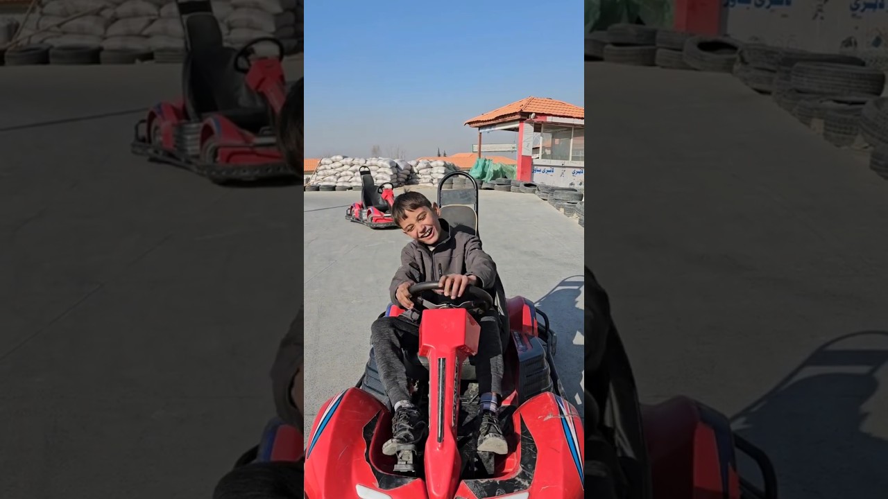 The poor boy was mocked for driving on the road 🚕 