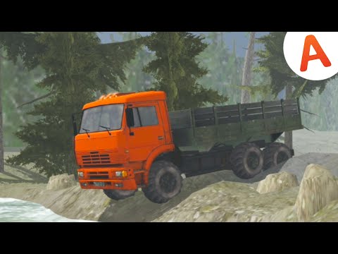 Видео: RussianTruckSimulator - Off Road (мобильные игры)