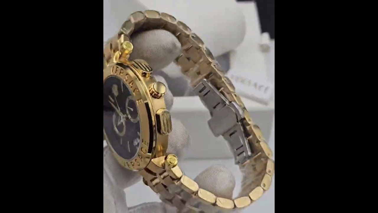 Versace Inspired Men's Watch - Battery Powered Chronograph