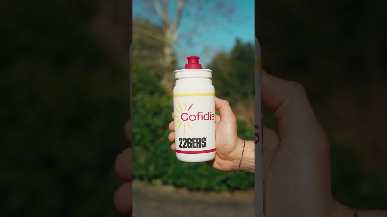 Bidon vélo Elite Fly Cofidis 550ml 2025