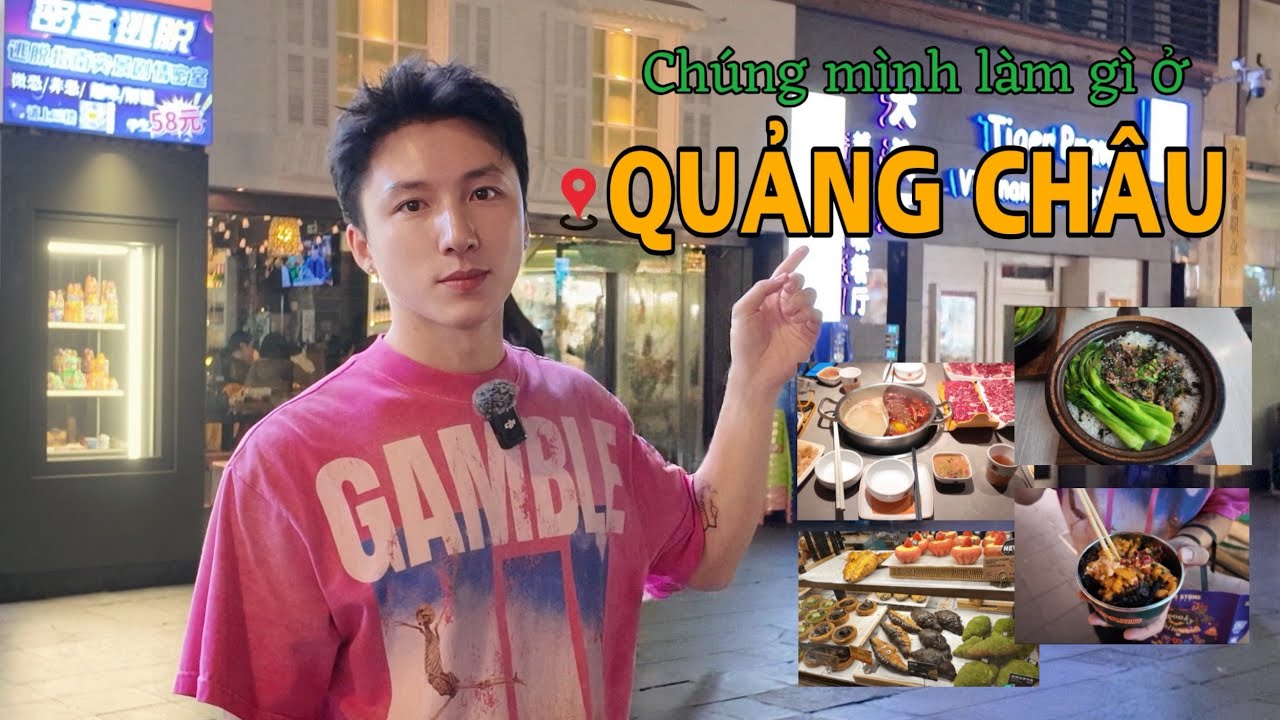 HitsMan Vlog#6 : 3 ngày ở Quảng Châu ăn gì và đi đâu? Đậu Hũ Thối, Phá Lấu, Lẩu Bò…Dongshankou