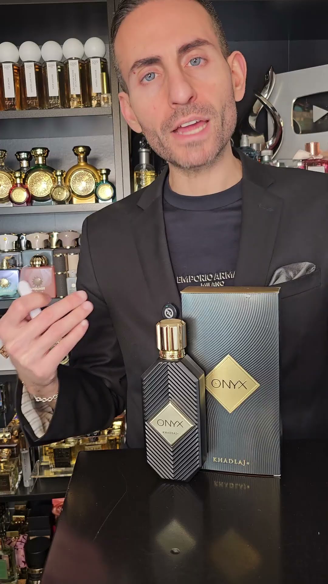 Khadlaj Onyx Gold Perfume Review! - YouTube