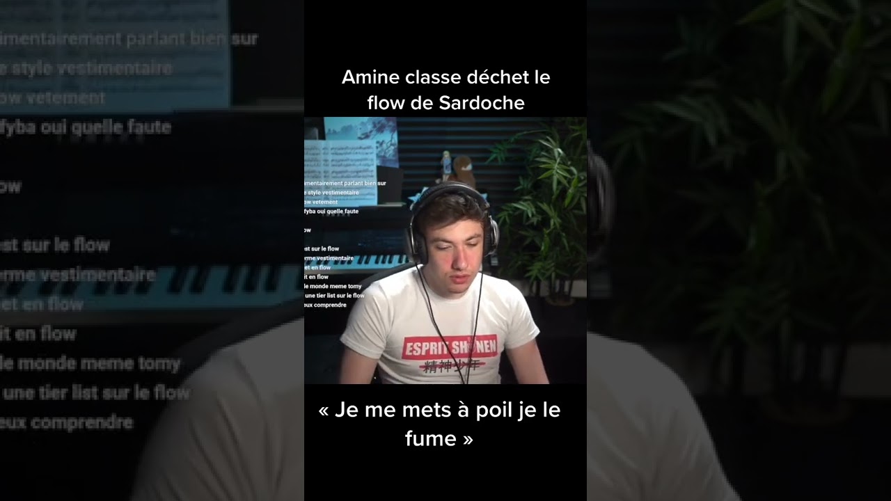 REPONSE DE SARDOCHE A LA TIERLIST D'ANIME | CLIP TWITCH | 