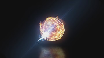 ID-0141 (Quick particle sphere logo)