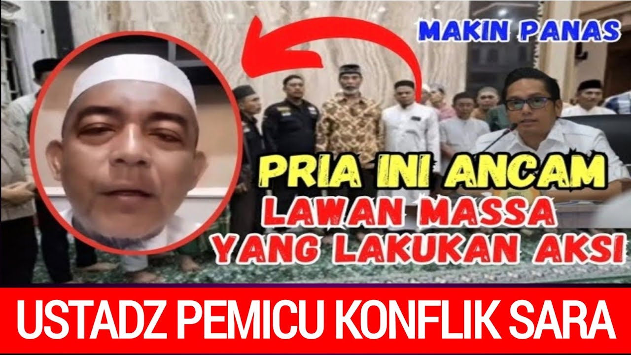 🔴 FULL VIDEO‼️ UST4DZ PEM1CU KERICUHAN DI TENGAH-TENGAH KETEGANGAN SURAT EDARAN WALIKOTA MEDAN
