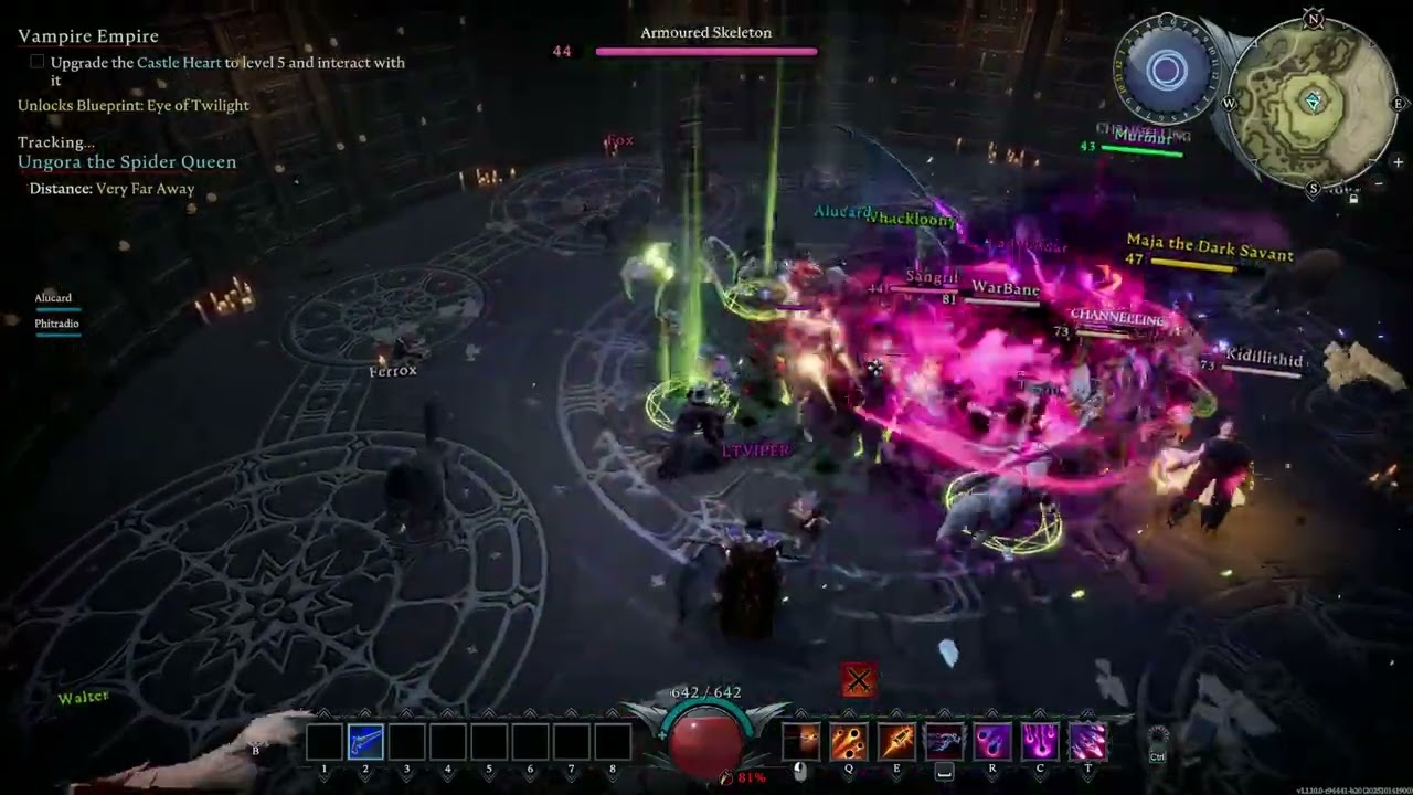 Blood Rush V Rising PvE Server 1st DROP EVENT!!