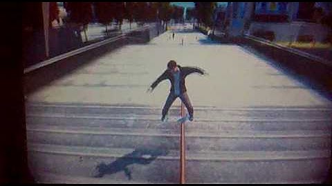 skate 3 demo - 360 flip darkslide dark varial out