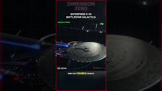 USS Enterprise D vs Battlestar Galactica