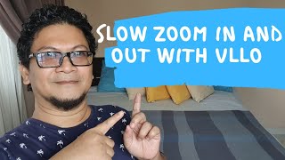 How to do the slow zoom in and out in your YouTube videos using VLLO | Vlog 254 screenshot 5