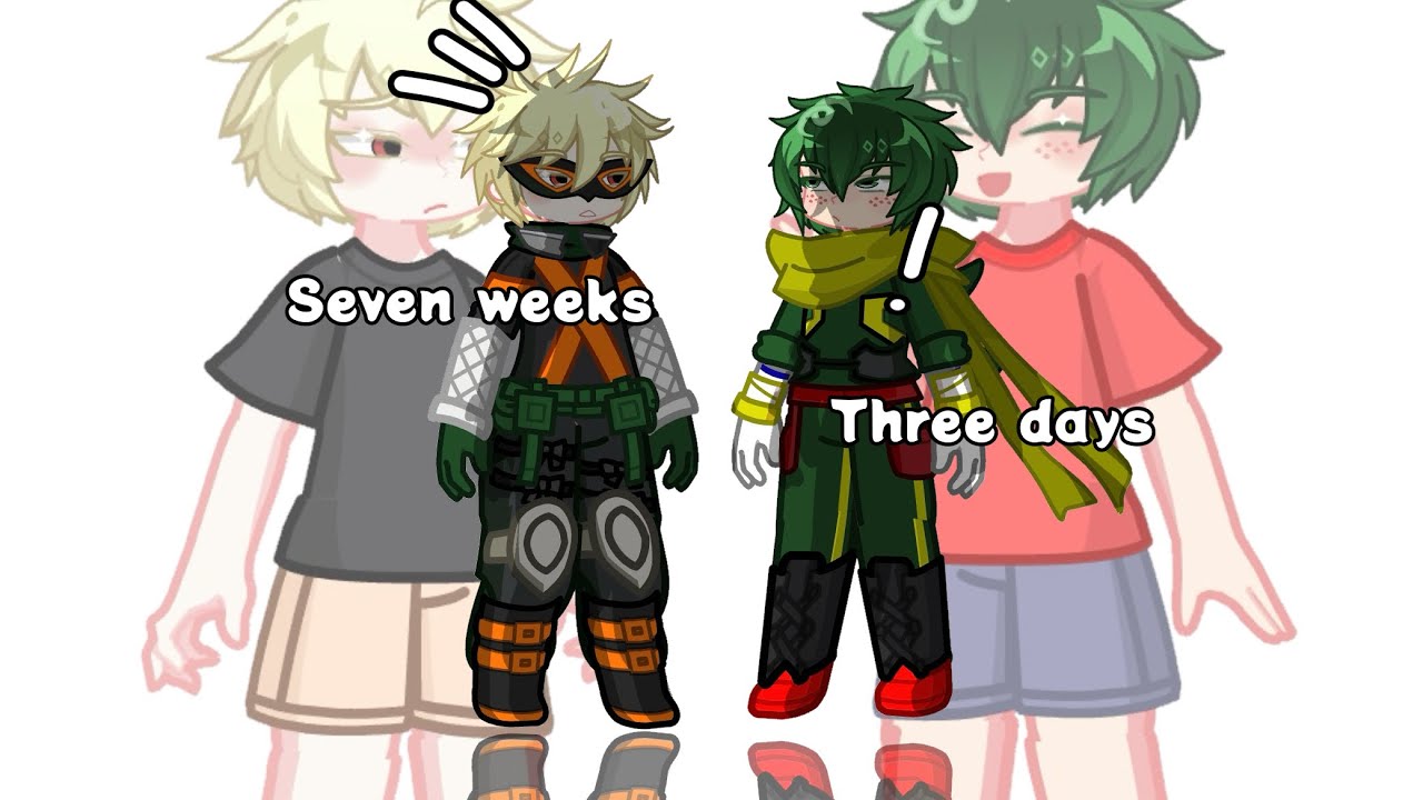 SEVEN WEEKS THREE DAYS|| BakuDeku(not a ship)||CHAPTER 430 ‼️