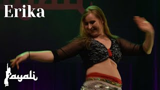 Belly dance to Simarik by Tarkan, with Erika - belly dancer at Layali, Sweden 2019