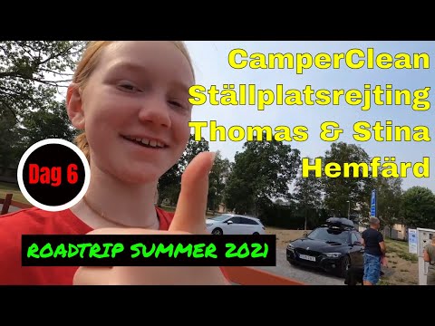 Roadtrip summer 2021 - Dag 6, Söderköping, Göta kanal, CamperClean, 450 subs